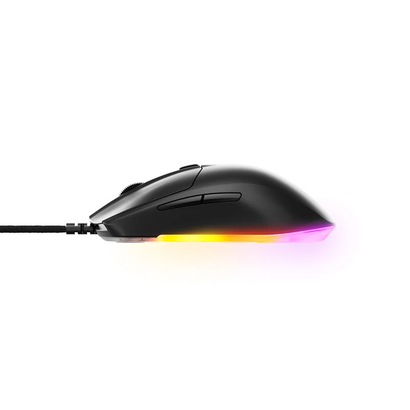 SteelSeries Rival 3 Gen 2 Lightweight Gaming Mouse (Black, White) (62515, 62516)