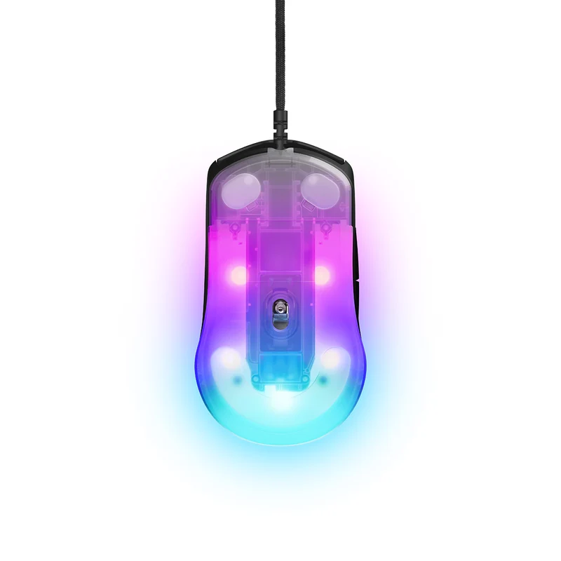 SteelSeries Rival 3 Gen 2 Lightweight Gaming Mouse (Black, White) (62515, 62516)