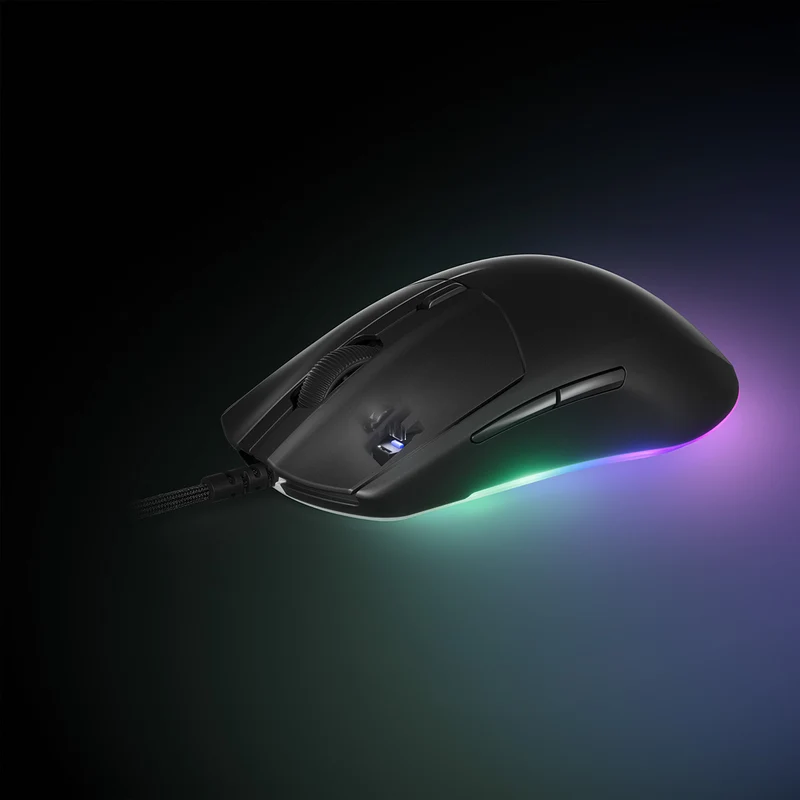 SteelSeries Rival 3 Gen 2 Lightweight Gaming Mouse (Black, White) (62515, 62516)