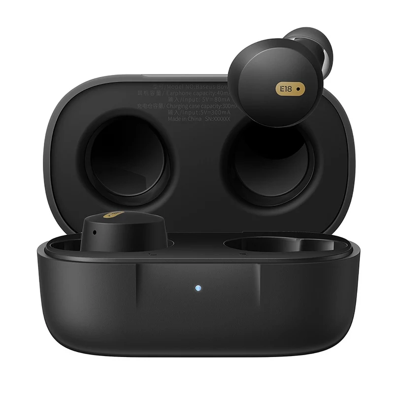 Baseus Bowie E18 True Wireless Earphone (Cosmic Black, Star Purple, Stellar White) (A00023800123-00, A00023800533-00, A00023800223-00)