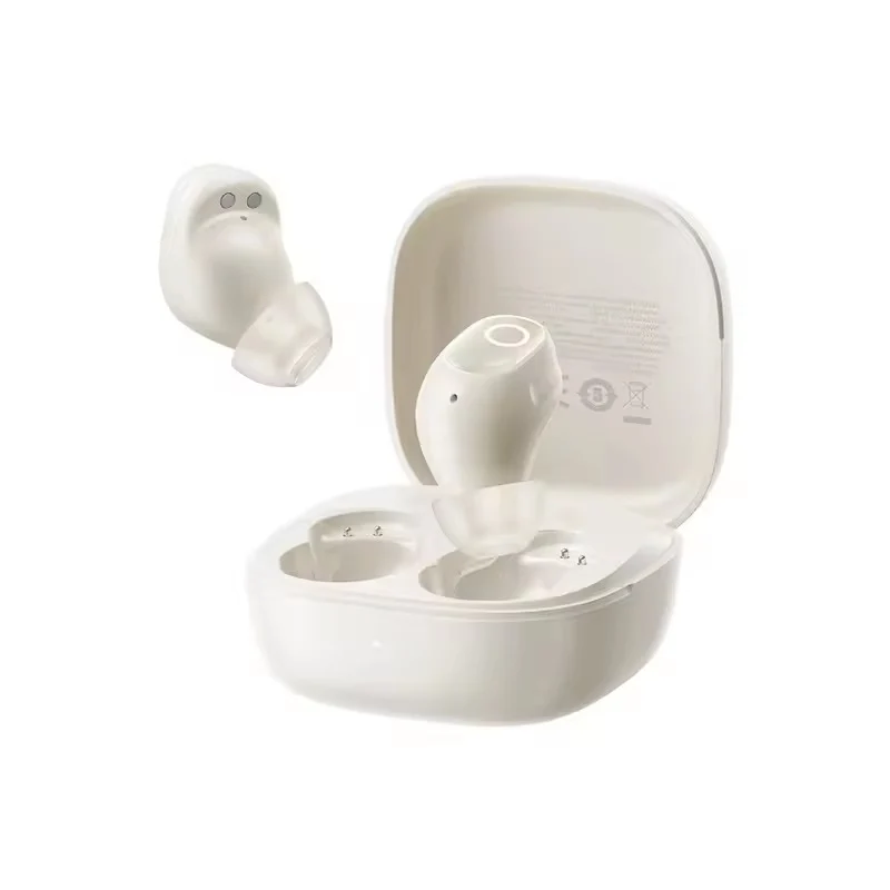Baseus Bass BD1 Bean-Shaped True Wireless Earbuds (Cosmic Black, Starlight Off-White) (A00084601123-Z1, A00084601233-Z1)