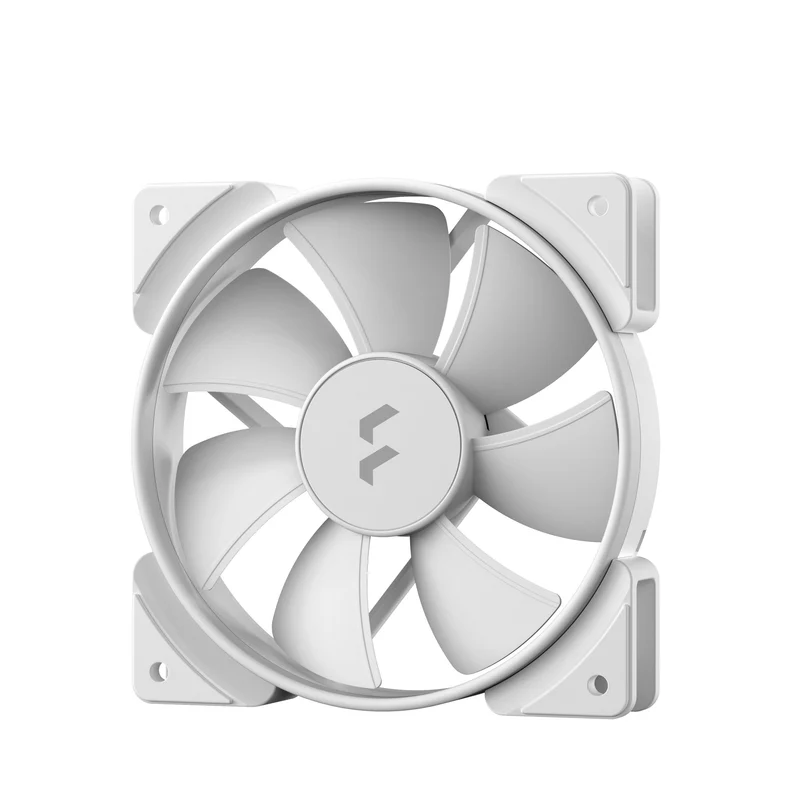 Fractal Design Prisma AL-12 PWM ARGB Computer Fan (Black, White) (FD-FAN-PRI-AL12-PWM, FD-FAN-PRI-AL12-PWM-WT)