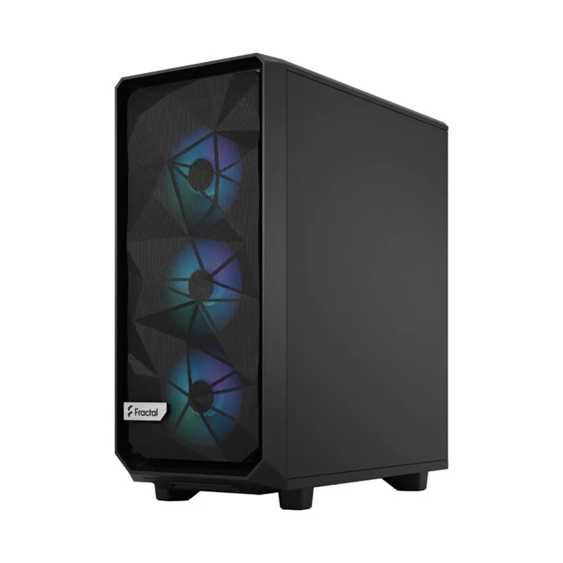 Fractal Design Meshify 2 Compact Lite Computer Case (RGB Black TG Light Tint) (FD-C-MEL2C-05)