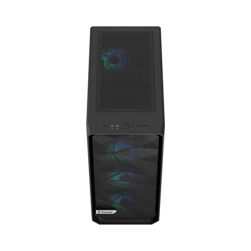 Fractal Design Meshify 2 Compact Lite Computer Case (RGB Black TG Light Tint) (FD-C-MEL2C-05)