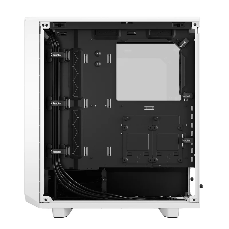 Fractal Design Meshify 2 Compact Computer Case (White TG Clear Tint) (FD-C-MES2C-05)