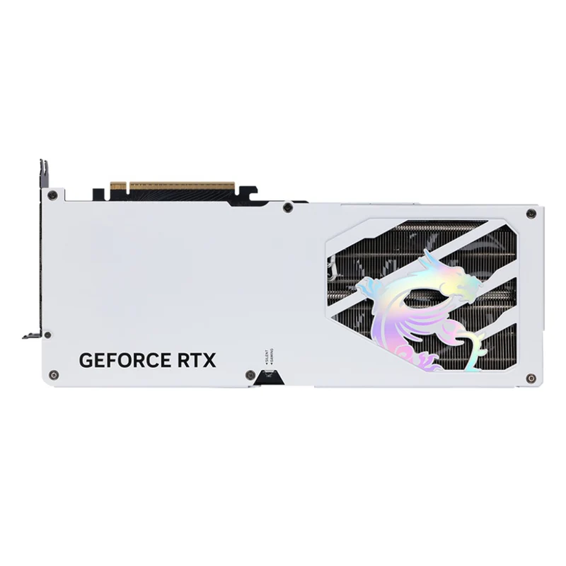 MSI Geforce RTX 5080 16GB GDDR7 Gaming Trio OC Graphics Card (White)
