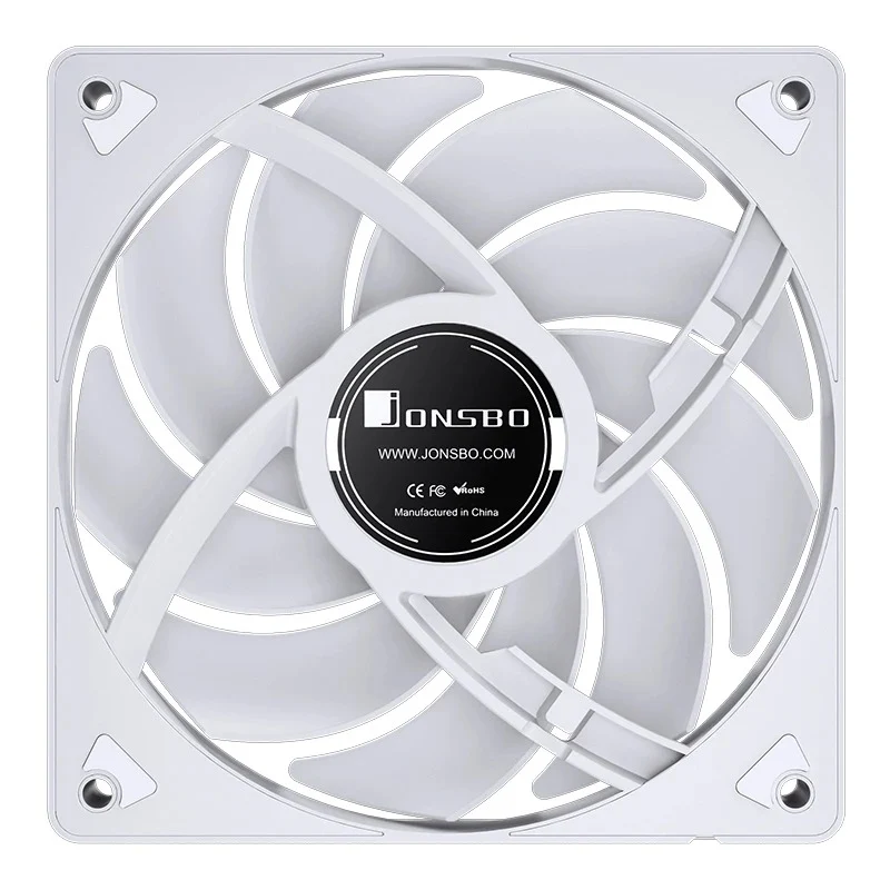 Jonsbo SL-120W ARGB 120MM Silent Series Fan (White)