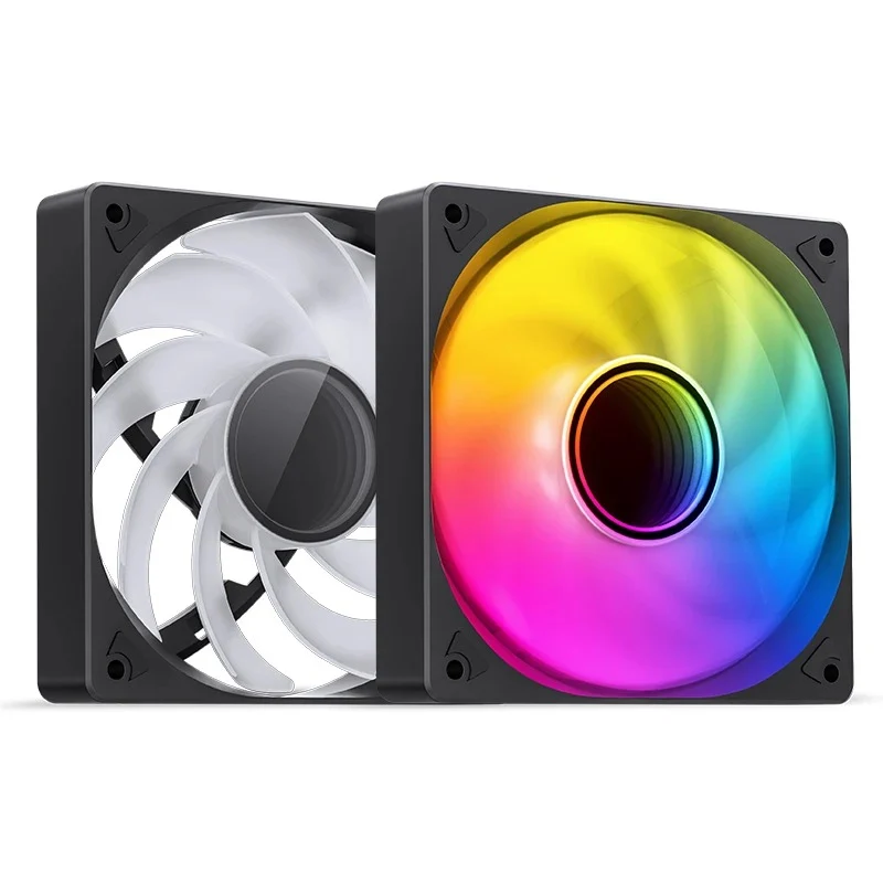 Jonsbo SL-120BR ARGB 120MM Silent Series Reverse Fan (Black)