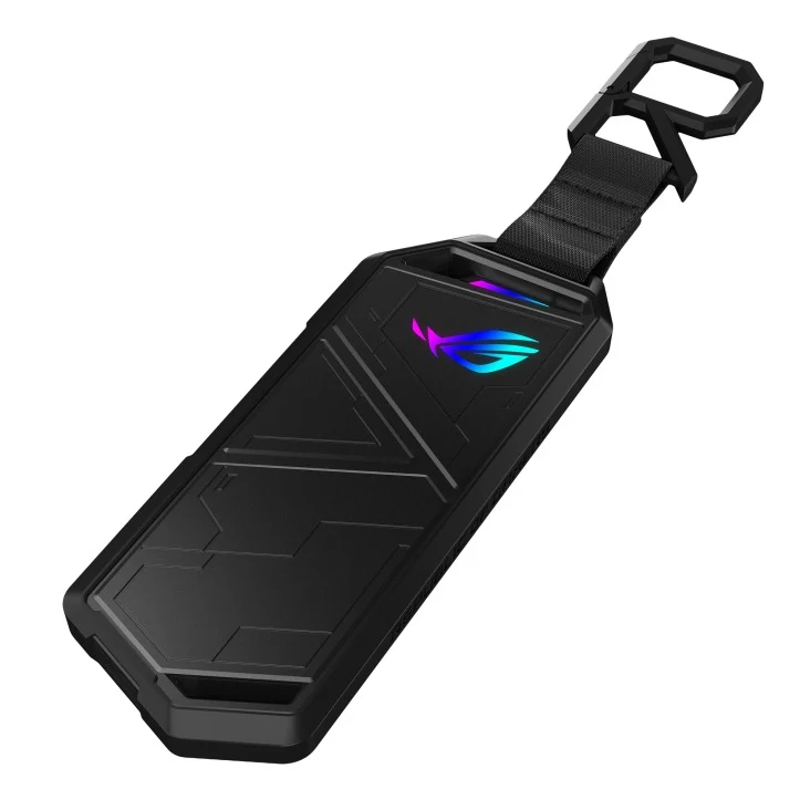 Asus ROG Strix Arion USB 3.2 Gen 2 Type-C M.2 NVMe SSD Enclosure (Moonlight White, Black)