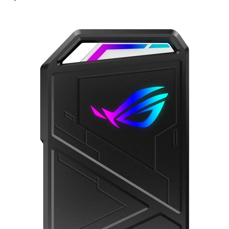 Asus ROG Strix Arion USB 3.2 Gen 2 Type-C M.2 NVMe SSD Enclosure (Moonlight White, Black)