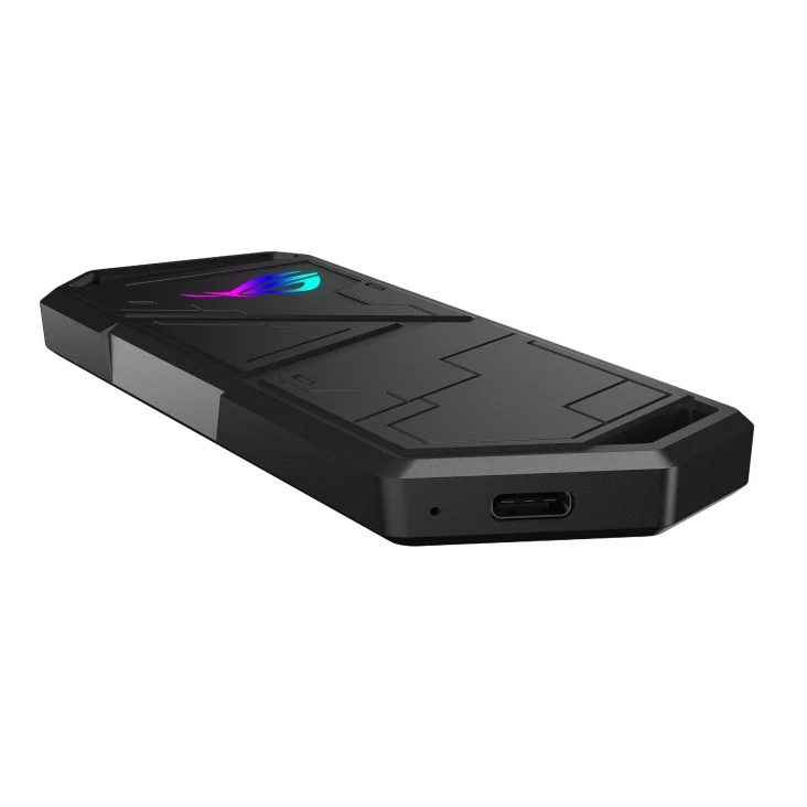 Asus ROG Strix Arion USB 3.2 Gen 2 Type-C M.2 NVMe SSD Enclosure (Moonlight White, Black)
