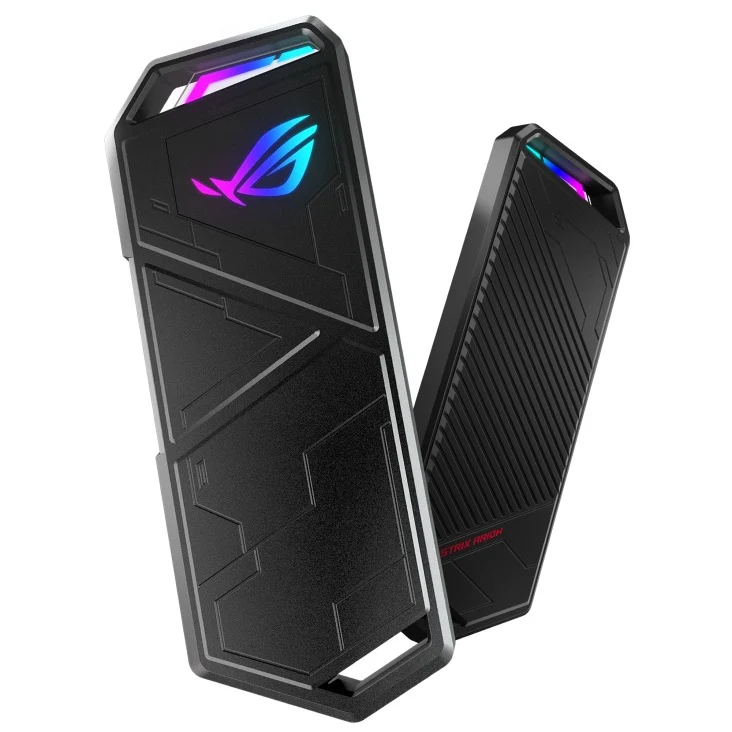 Asus ROG Strix Arion USB 3.2 Gen 2 Type-C M.2 NVMe SSD Enclosure (Moonlight White, Black)