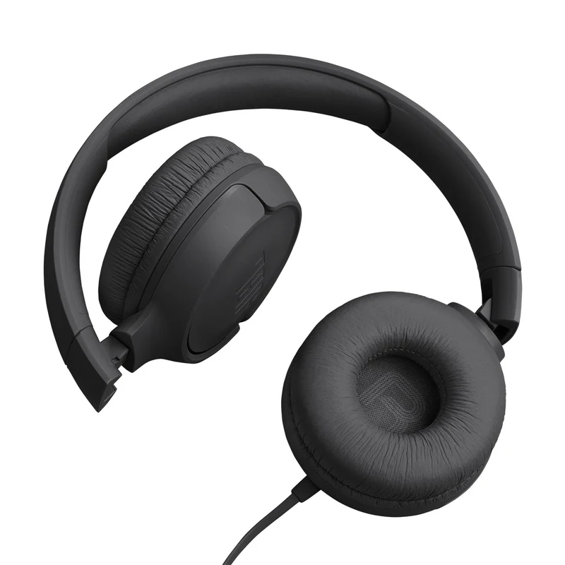 JBL Tune 520C USB-C Hi-Res Wired On-Ear Headphones (Black, White, Blue, Purple)