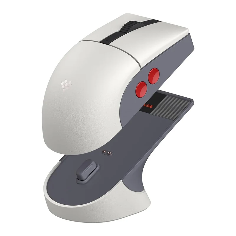 8Bitdo Retro R8 Tri-Mode Mouse with Charging Dock N Edition (85CB)