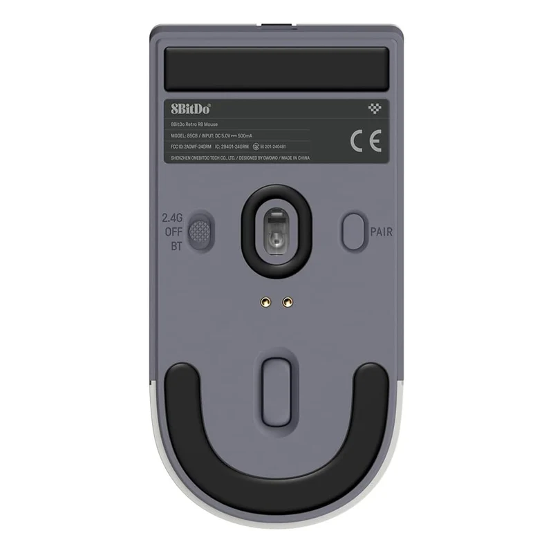 8Bitdo Retro R8 Tri-Mode Mouse with Charging Dock N Edition (85CB)