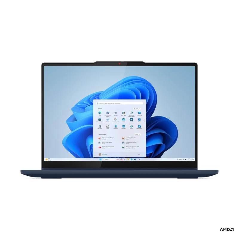 Lenovo IdeaPad 5 2-in-1 14AKP10 83KT0028PH Laptop (Cosmic Blue) | 14" WUXGA (1920x1200) IPS | Ryzen AI 7 350 |16GB RAM|1TB SSD|AMD Radeon 860M Graphics|Win 11 Home|MS Office 2024 + Lenovo B210 Backpack + Momax Q.Clock 2 (White) + Lenovo 400 Wireless Mouse