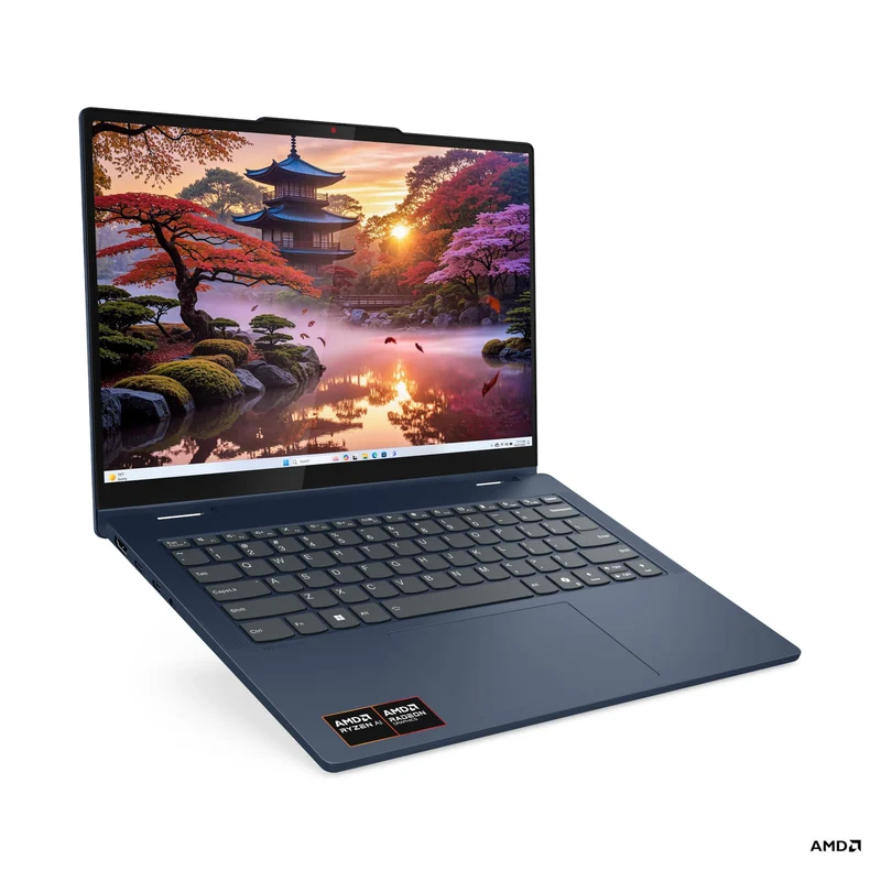 Lenovo IdeaPad 5 2-in-1 14AKP10 83KT0028PH Laptop (Cosmic Blue) | 14" WUXGA (1920x1200) IPS | Ryzen AI 7 350 |16GB RAM|1TB SSD|AMD Radeon 860M Graphics|Win 11 Home|MS Office 2024 + Lenovo B210 Backpack + Momax Q.Clock 2 (White) + Lenovo 400 Wireless Mouse