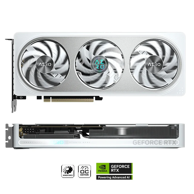 Gigabyte GeForce RTX 5060 Aero OC 8GB GDDR7 Graphics Card