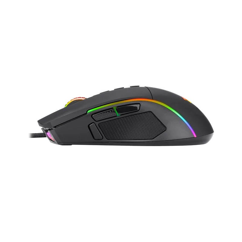 Redragon M812 RGB Plank Wired Gaming Mouse (Black)