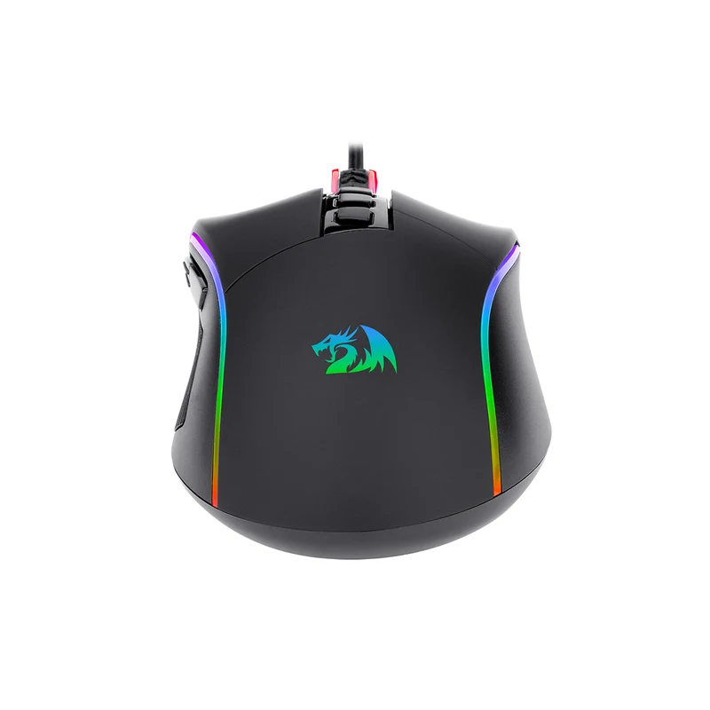 Redragon M812 RGB Plank Wired Gaming Mouse (Black)