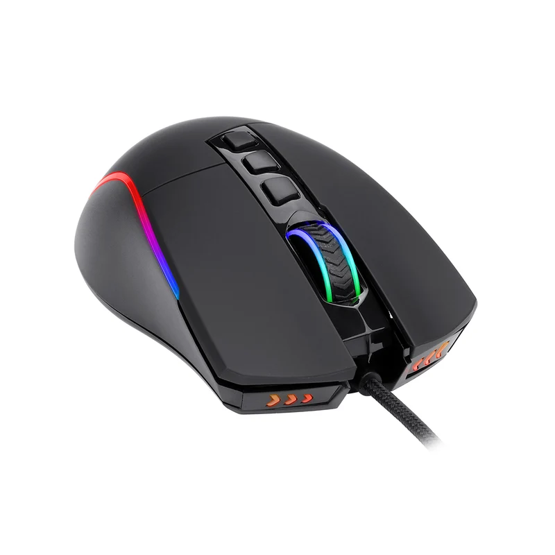 Redragon M812 RGB Plank Wired Gaming Mouse (Black)