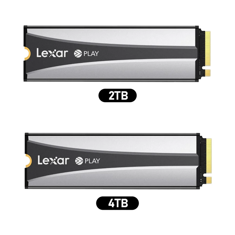 Lexar PLAY 2280 PCIe Gen4x4 M.2 2280 NVMe SSD (2TB, 4TB) (LNMPLY8002T-RNNNG, LNMPLY8004T-RNNNG)