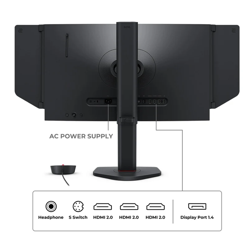 BenQ Zowie XL2566X+ 24" (1920x1080) 400HZ TN DYAC2 Gaming Monitor For Esports (Grey)