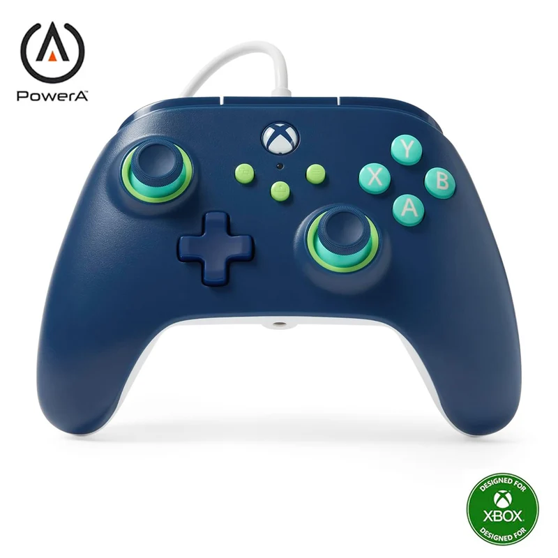 PowerA Wired Controller for Xbox (Pink, Violet, Mariner Blue) (XBGP0378-02, XBGP0379-01, XBGP0380-01)