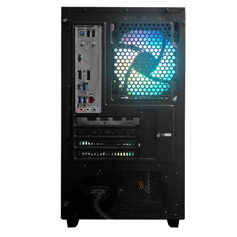 Aurora Versa H16 Black Desktop Gaming PC | Intel i5 14600KF | 32GB RAM | 1TB SSD | RX 7700 XT | Windows 11 Pro