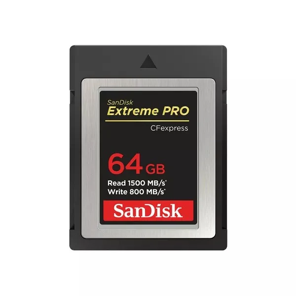 SanDisk Extreme PRO 64GB CFexpress Card TYPE-B 1500MB/s Read 800MB/s Write SD Card