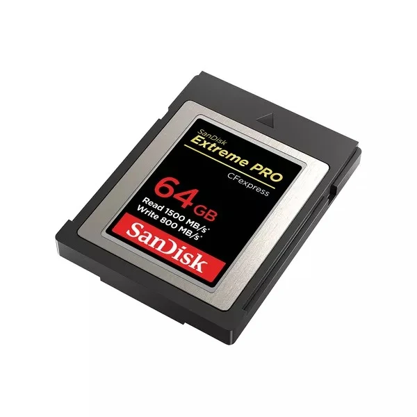 SanDisk Extreme PRO 64GB CFexpress Card TYPE-B 1500MB/s Read 800MB/s Write SD Card