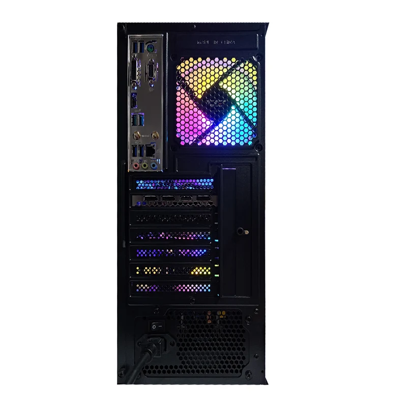 Alpha DK150 Black Desktop Gaming PC | AMD Ryzen 5 5500 | 16GB RAM | 500GB SSD | RTX 4060 | Windows 11 Pro