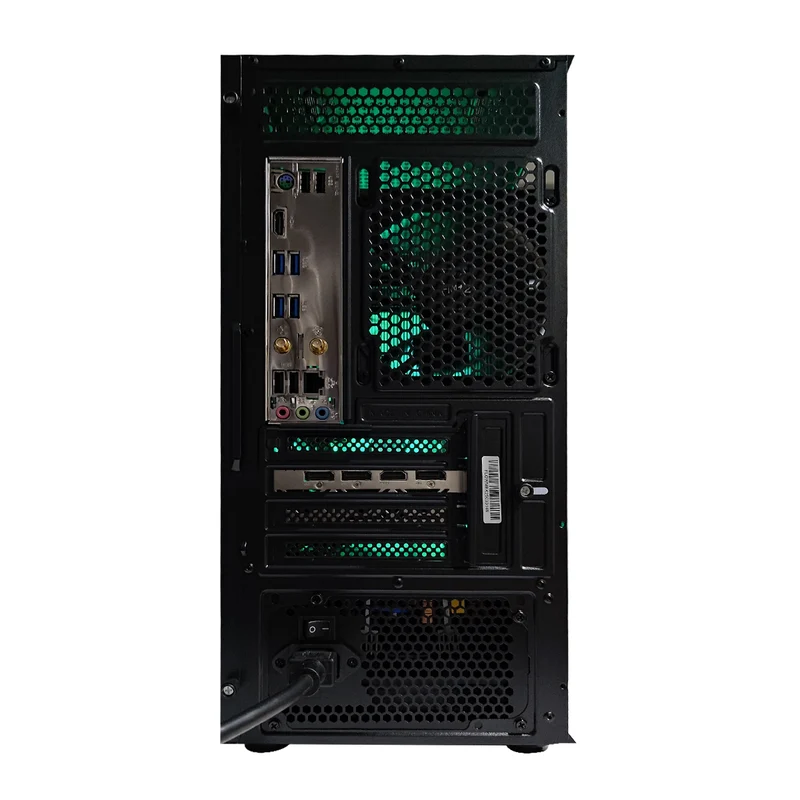 Alpha Flow M Black Desktop Gaming PC | AMD Ryzen 5 5500 | 16GB RAM | 512GB SSD | RX 7600 OC | Windows 11 Pro