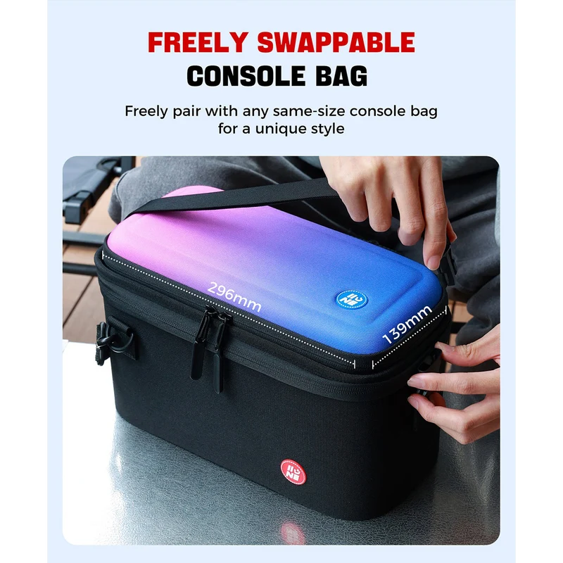 IINE Split Carrying Storage Bag for Nintendo Switch 2 (Black) (L1075)