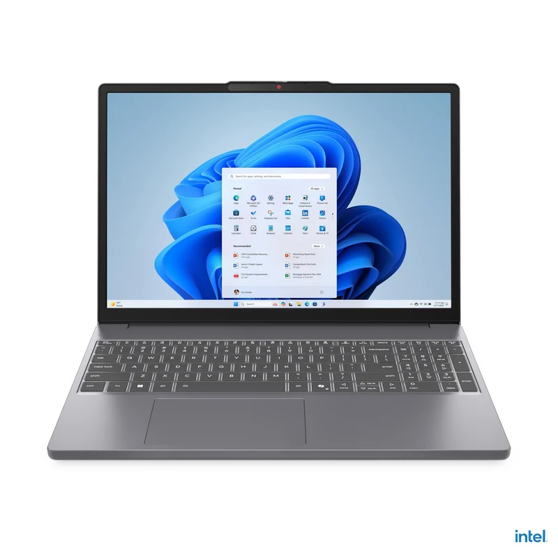 Lenovo IdeaPad Slim 3 15IRH10 83K100H4PH Laptop (Luna Grey) | 15.3" WUXGA (1920x1200) IPS | Core i5-13420H | 16GB RAM | 512GB SSD | Intel UHD Graphics | Windows 11 Home | MS Office Home 2024 + MS 365 Basic + Lenovo B210 Backpack