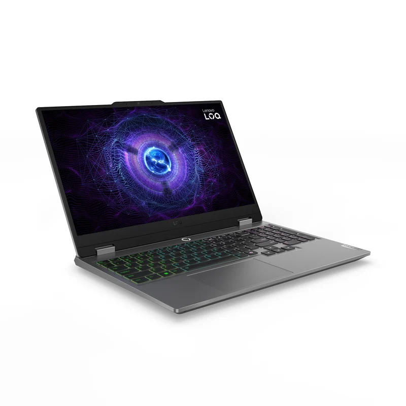 Lenovo LOQ 15IRX9 83DV016RPH Gaming Laptop (Luna Grey) | 15.6" FHD (1920x1080) IPS 144Hz | Core i5-13450HX | 8GB RAM | 512GB SSD | RTX 4050 | Windows 11 Home | MS Office Home 2024 + Lenovo Modern Gaming Backpack