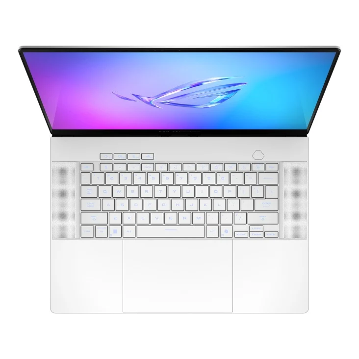 Asus ROG Zephyrus G16 GU605CR-QR221WSM Gaming Laptop (Platinum White) | 16" 2.5K (2560x1600) OLED 240Hz | Core Ultra 9-285H | 32GB RAM | 1TB SSD | RTX 5070 Ti | Win 11 Home | MS Office Home 2024 + MS 365 Basic + Sleeve + Impact Gaming Mouse + PD Adapter