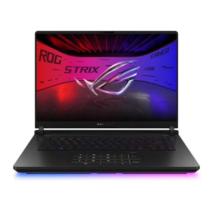 Asus ROG Strix Scar 16 G635LW-RW118WSM Gaming Laptop | 16" 2.5K (2560x1600) Mini LED 240Hz | Core Ultra 9 275HX | 32GB RAM | 2TB SSD | RTX 5080 | Windows 11 Home | MS Office Home 2024 + MS 365 Basic + ROG Backpack + Gladius III Mouse P514 + PD Adapter