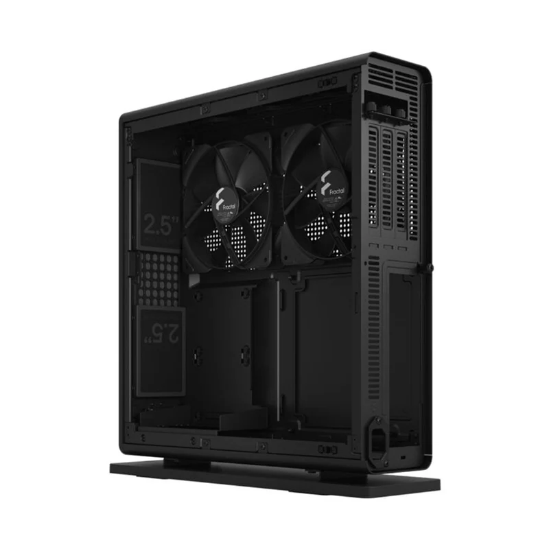 Fractal Design Ridge PCIe 4.0 Mini-ITX Small Form Factor Case (Black, White) (FD-C-RID1N-11, FD-C-RID1N-12)