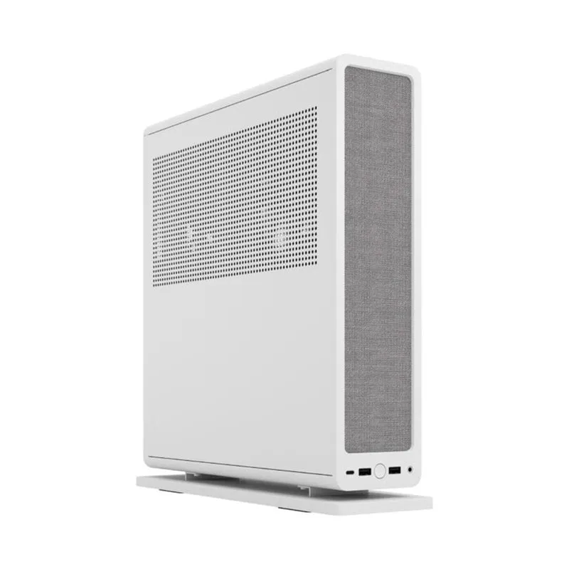 Fractal Design Ridge PCIe 4.0 Mini-ITX Small Form Factor Case (Black, White) (FD-C-RID1N-11, FD-C-RID1N-12)