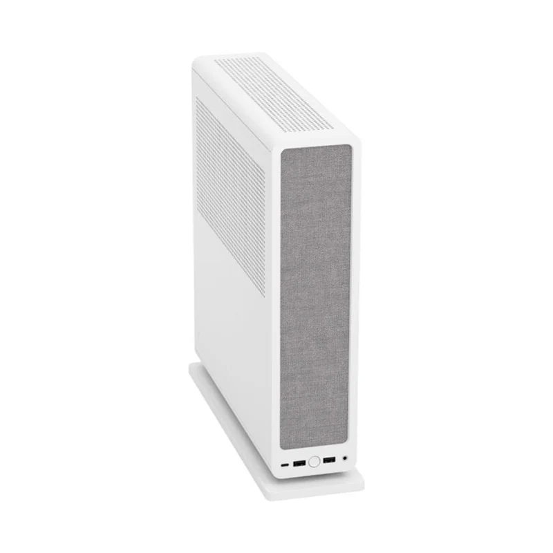Fractal Design Ridge PCIe 4.0 Mini-ITX Small Form Factor Case (Black, White) (FD-C-RID1N-11, FD-C-RID1N-12)