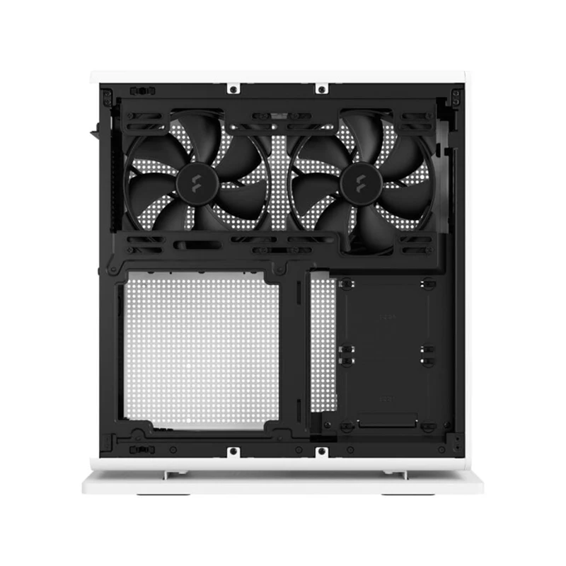 Fractal Design Ridge PCIe 4.0 Mini-ITX Small Form Factor Case (Black, White) (FD-C-RID1N-11, FD-C-RID1N-12)