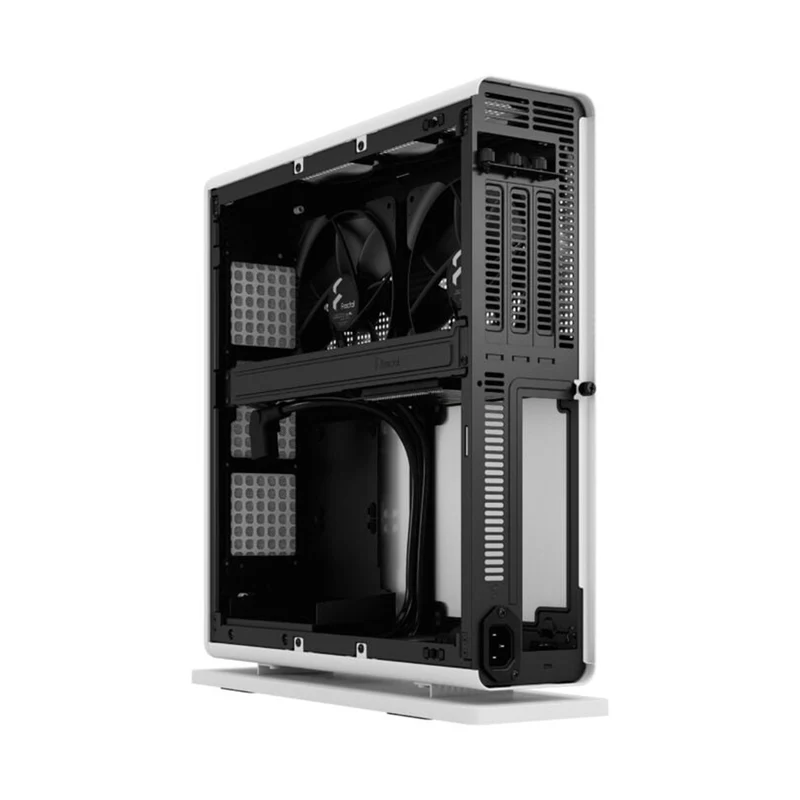 Fractal Design Ridge PCIe 4.0 Mini-ITX Small Form Factor Case (Black, White) (FD-C-RID1N-11, FD-C-RID1N-12)