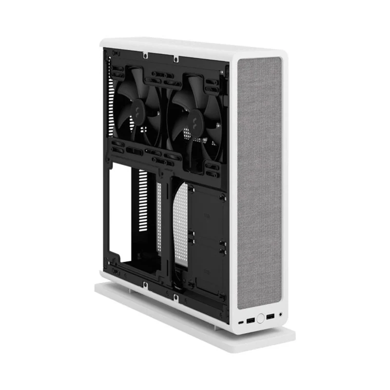 Fractal Design Ridge PCIe 4.0 Mini-ITX Small Form Factor Case (Black, White) (FD-C-RID1N-11, FD-C-RID1N-12)