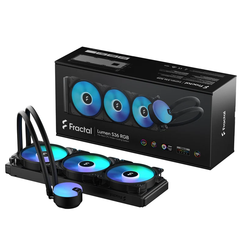 Fractal Design Lumen S36 RGB V2 Pre-filled CPU Water Cooling System (FD-W-L1-S3612)