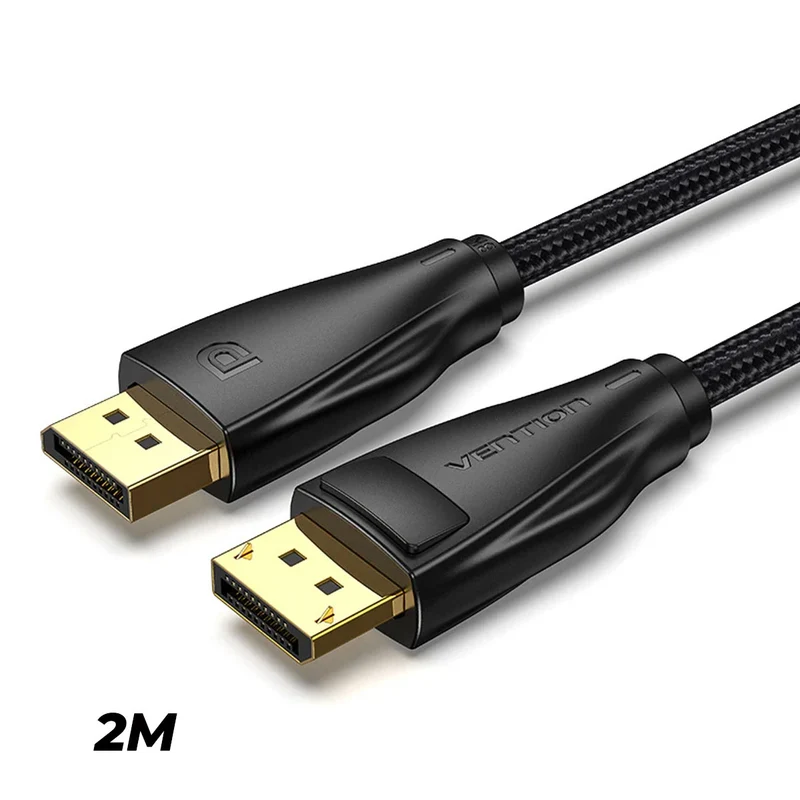 Vention 8K DisplayPort Cable - 1.5M, 2M, 5M (HCCBG, HCELH, HCELJ)