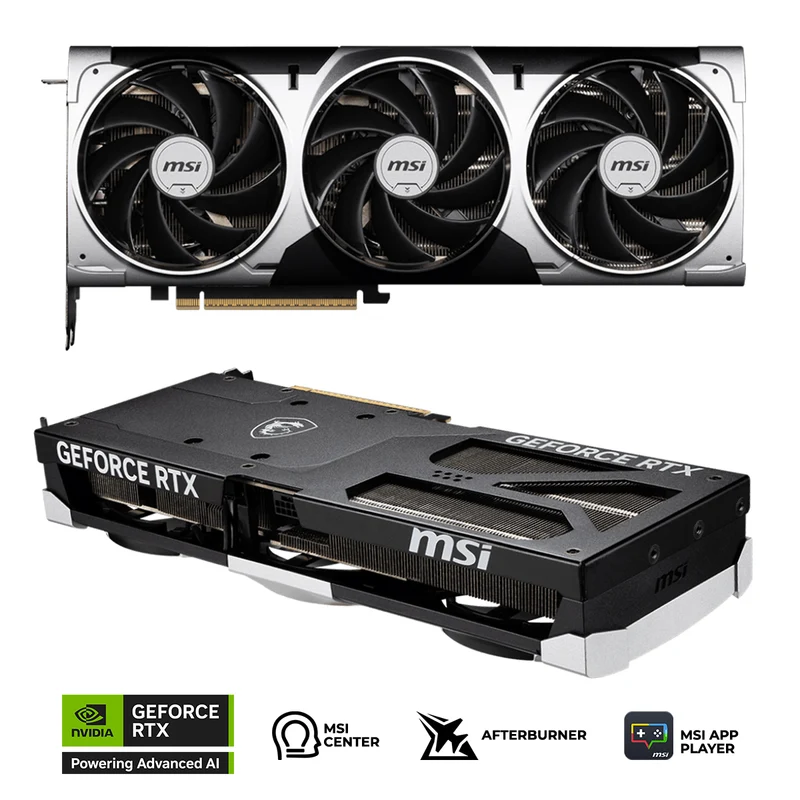 MSI Geforce RTX 5070 12GB GDDR7 Ventus 3X OC Graphics Card