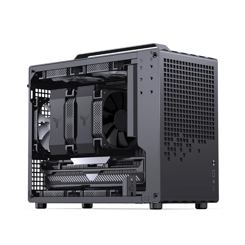 Jonsbo Z20 M-ATX Computer Case (Black, Orange/Black, Pink/White, White)