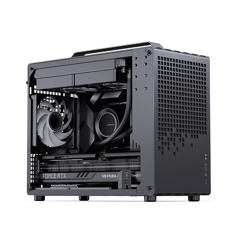 Jonsbo Z20 M-ATX Computer Case (Black, Orange/Black, Pink/White, White)