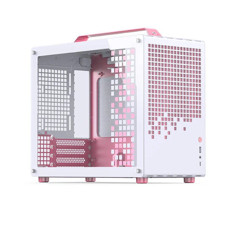 Jonsbo Z20 M-ATX Computer Case (Black, Orange/Black, Pink/White, White)
